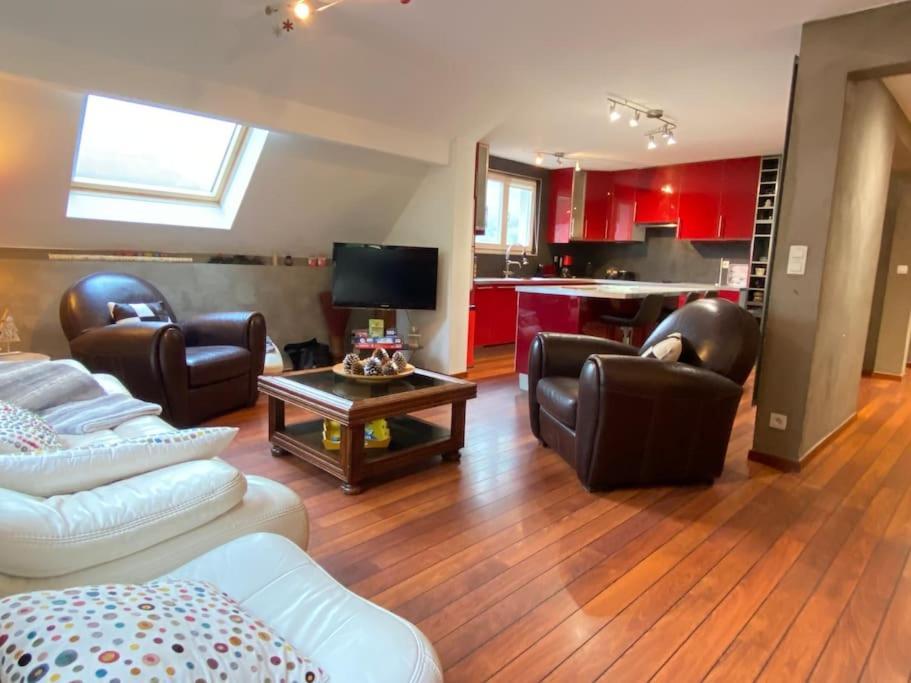 T4 De 90M2 Pour 6P. 3 Chambres. Jardin Partage. Wifi. Parking. コテレ エクステリア 写真
